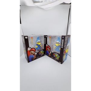 The Super Mario Bros. Movie Action Figure Magikoopa Kamek x2